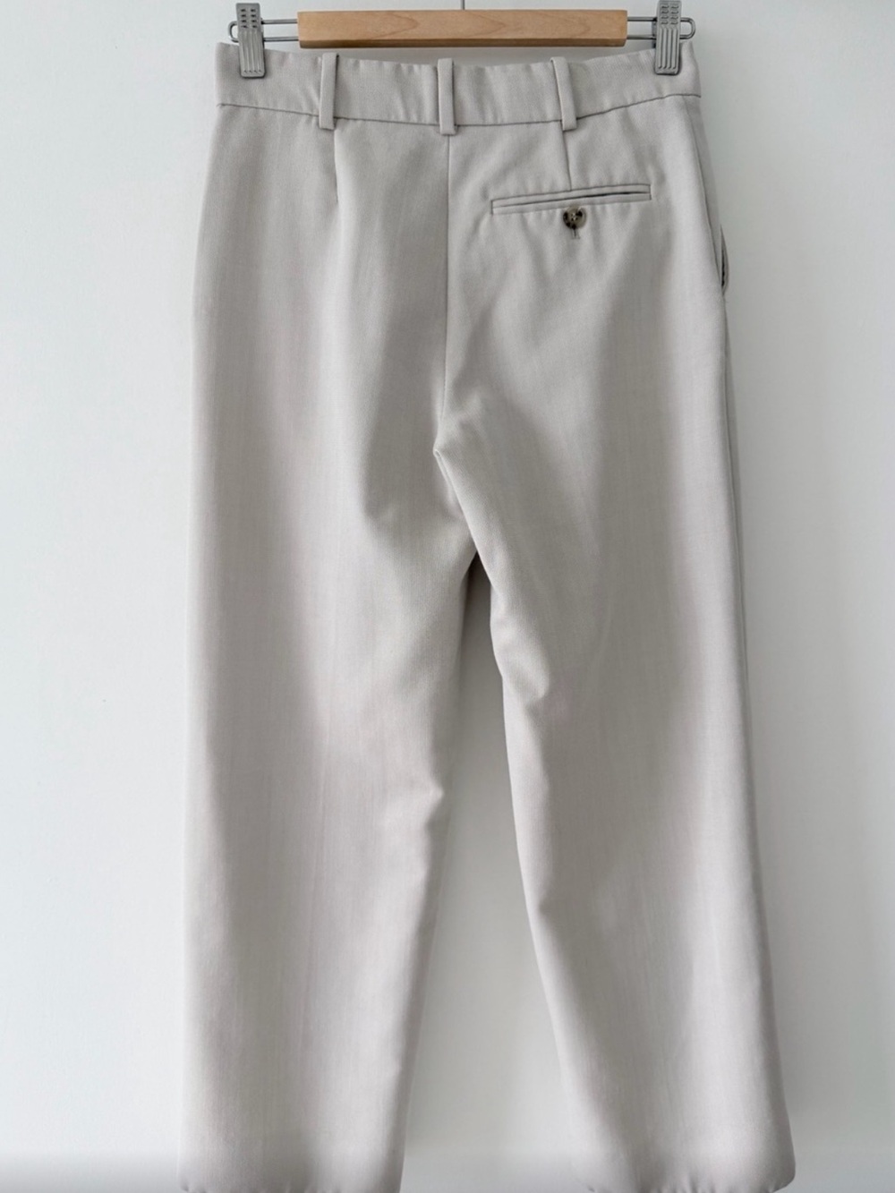 COS Beige Straight-Leg Pants - Picture 13 of 16